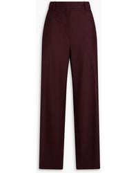 Theory - Wool Straight-leg Pants - Lyst