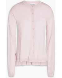RED Valentino - Wool And Cashmere-blend Cardigan - Lyst