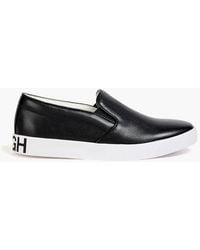Comme des Garçons - Leather Slip-On Sneakers - Lyst