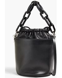 Red(V) - Leather Bucket Bag - Lyst