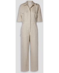 Rivet Utility - Dynamo Linen Jumpsuit - Lyst