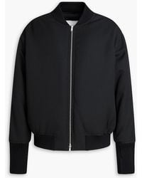 Jil Sander - Wool-Twill Bomber Jacket - Lyst