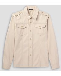 Tom Ford - Cotton And Silk-Blend Twill Overshirt - Lyst