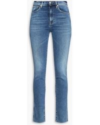 3x1 - W3 Straight Authentic High-rise Skinny Jeans - Lyst