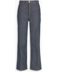 Claudie Pierlot - Claude High-rise Straight Leg Jeans - Lyst