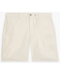 Rag & Bone - Cotton And Linen-blend Chino Shorts - Lyst