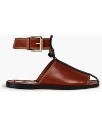Zimmermann - Leather Sandals - Lyst