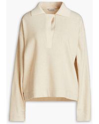 LE17SEPTEMBRE - Wool-blend Flannel Polo Shirt - Lyst