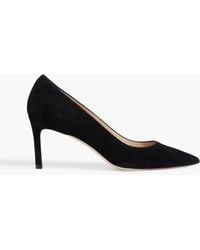 Stuart Weitzman - Leigh 75 pumps aus veloursleder - Lyst