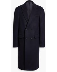 Officine Generale - Lisandre Double-Breasted Wool And Cashmere-Blend Felt Coat - Lyst