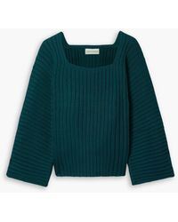 Mara Hoffman - Jocelyn Ribbed Cotton-blend Sweater - Lyst