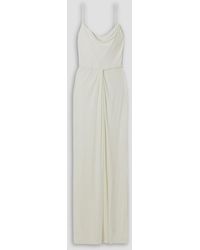 Jason Wu - Draped Stretch-jersey Gown - Lyst