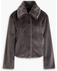 Theory - Plush Jacket - Lyst