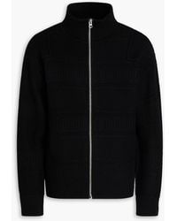 Rag & Bone - Pullover aus jacquard-strick aus einer merinowollmischung mit reißverschluss - Lyst
