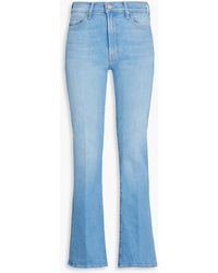 Mother - The Outsider High-rise Flared Jeans - Lyst