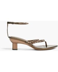 3.1 Phillip Lim - Verona sandalen mit kristallverzierung - Lyst
