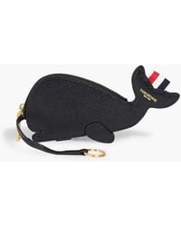 Thom Browne - Pebbled-Leather Coin Purse - Lyst
