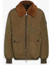 Holden - Shearling-trimmed Shell Down Jacket - Lyst