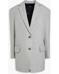 Theory - Wool-flannel Blazer - Lyst
