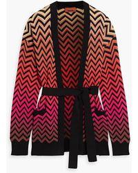 Missoni - Crochet-Knit Cotton-Blend Cardigan - Lyst