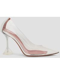 AMINA MUADDI - Pumps "ami" aus pvc und leder - Lyst