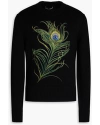 Dolce & Gabbana - Embroidered Wool Sweater - Lyst
