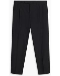 dunhill - Tapered Wool And Cotton-Blend Pants - Lyst