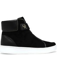 donna karan high top sneakers