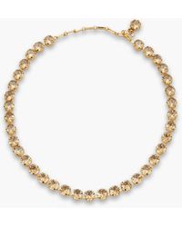 Zimmermann - Gold-tone Crystal Necklace - Lyst
