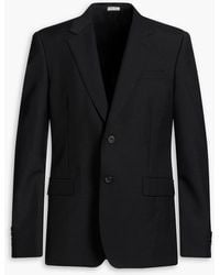 McQueen - Wool And Mohair-Blend Blazer - Lyst