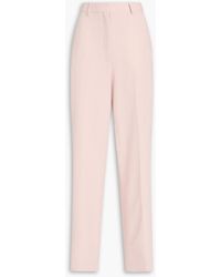 Theory - Crepe Straight-leg Pants - Lyst