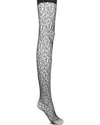 Wolford Cyndi Fishnet Tights Black