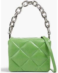 Stand Studio - Hestia Quilted Leather Tote - Lyst