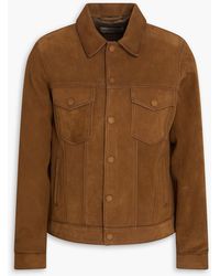 Officine Generale - Leonide Nubuck Jacket - Lyst