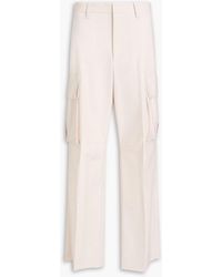Victoria Beckham - Twill Cargo Pants - Lyst
