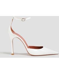 AMINA MUADDI - Kim 105 Patent-leather Pumps - Lyst