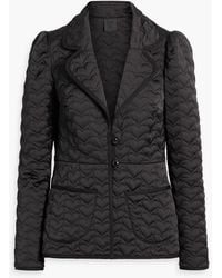 Anna Sui - Quilted Satin Jacket - Lyst