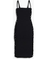 Dion Lee - Braided Ribbed-knit Dress - Lyst