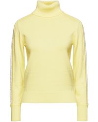 CORDOVA Merino Wool Turtleneck Sweater - Yellow