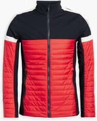 Fusalp - Estaris Quilted Shell And Jersey Jacket - Lyst