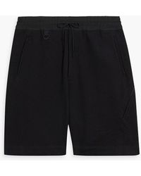 Y-3 - French Cotton-terry Drawstring Shorts - Lyst
