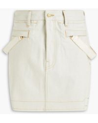 Jacquemus - Nimes Denim Mini Skirt - Lyst