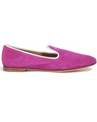 Giuseppe Zanotti Dalila Leather-trimmed Suede Loafers - Multicolour