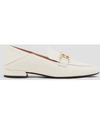 Bally - Bekla Embellished Leather Collapsible-Heel Loafers - Lyst