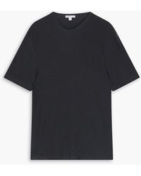James Perse - Slub Linen-jersey Hooded T-shirt - Lyst