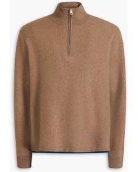 Paul Smith - Merino Wool And Yak-blend Half-zip Sweater - Lyst