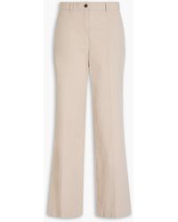 Theory - Hose mit geradem bein aus twill aus einer baumwollmischung - Lyst