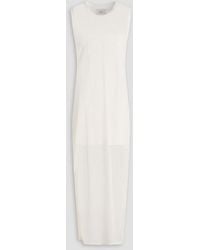 Loulou de Saison - Phila Cotton-blend Midi Dress - Lyst