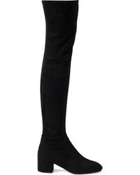 ash over the knee sneaker boots
