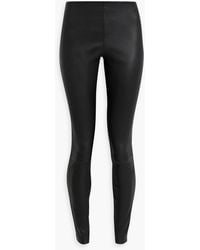 By Malene Birger - Stretch-leather leggings - Lyst